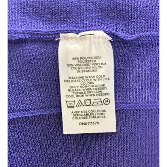 Ann Taylor Petites Size Small New With Tags Blue‎ Mid Length Dress - Picture 10 of 10